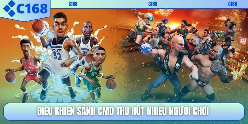 Điều khiến sảnh CMD thu hút nhiều người chơi
